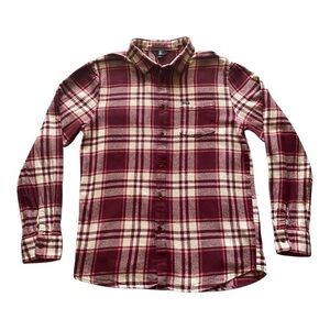 VOLCOM-MENS FLANNEL SHIRT-SUZE LARGE
